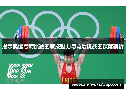 揭示奥运弓箭比赛的竞技魅力与背后挑战的深度剖析